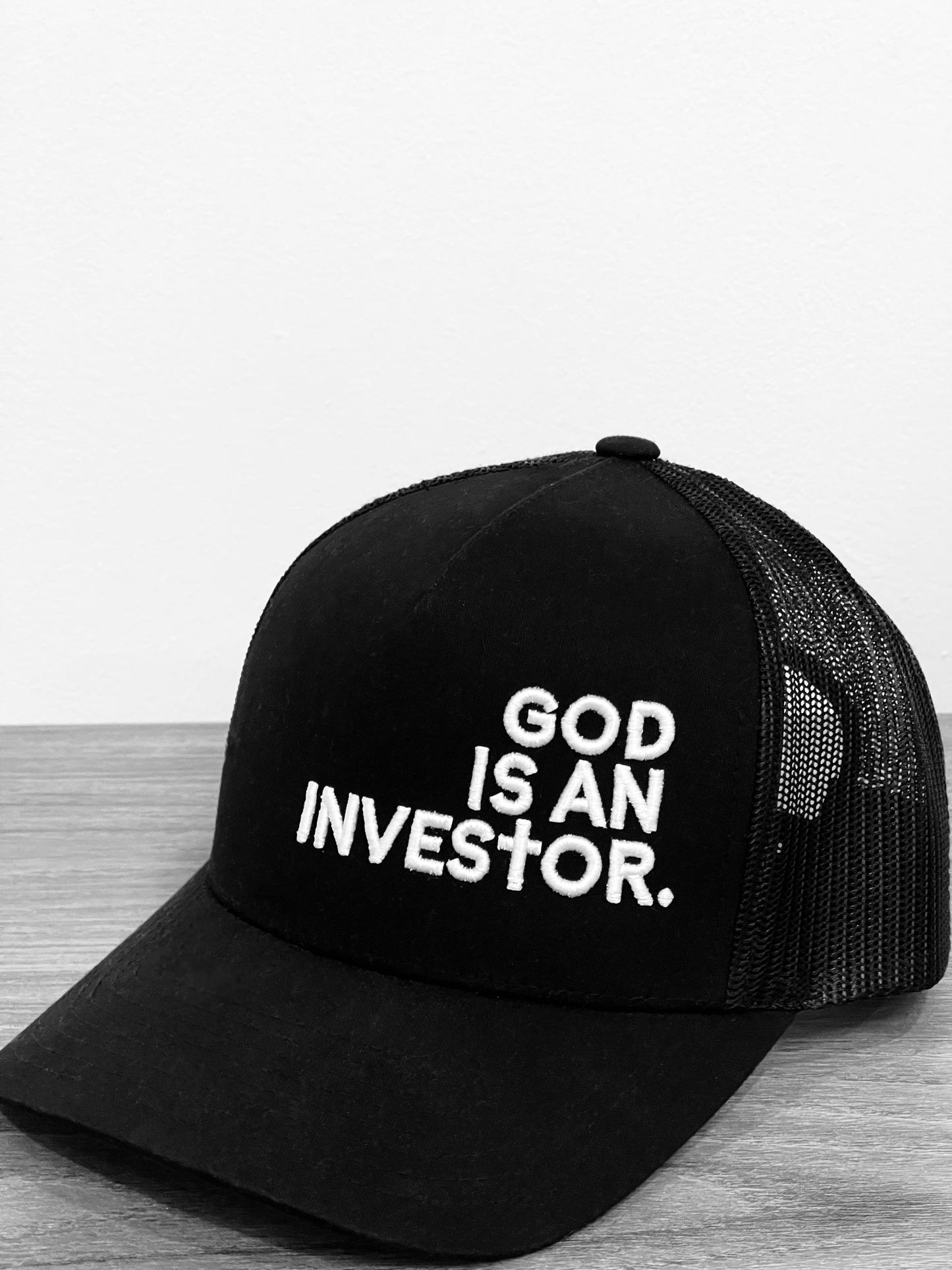 GOD IS AN INVESTOR. Hat